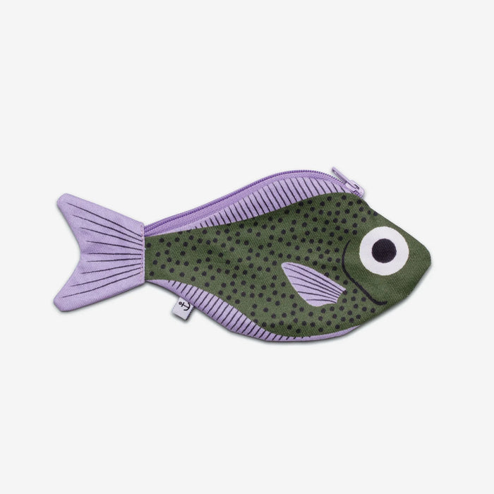 Green Sweeper Fish Keychain by Don Fisher