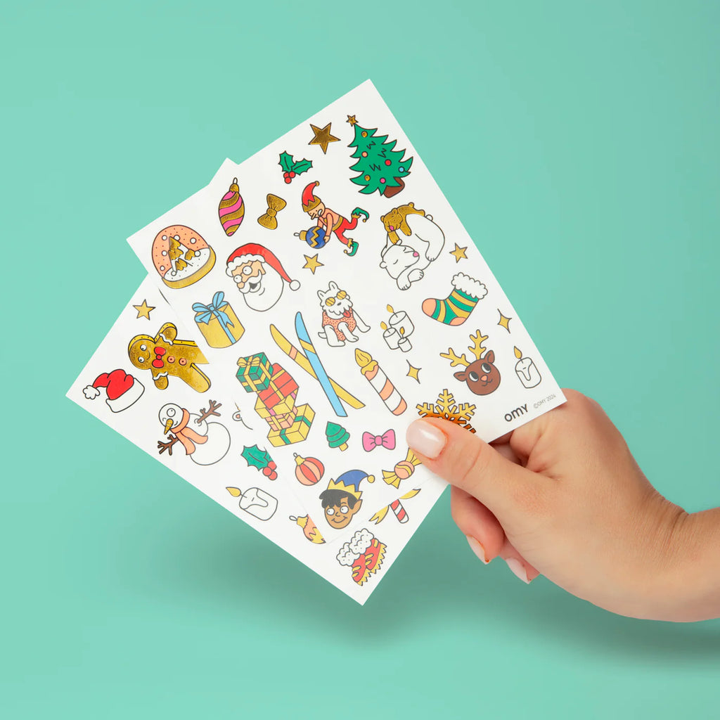 Ho Ho Ho Temporary Tattoos by OMY