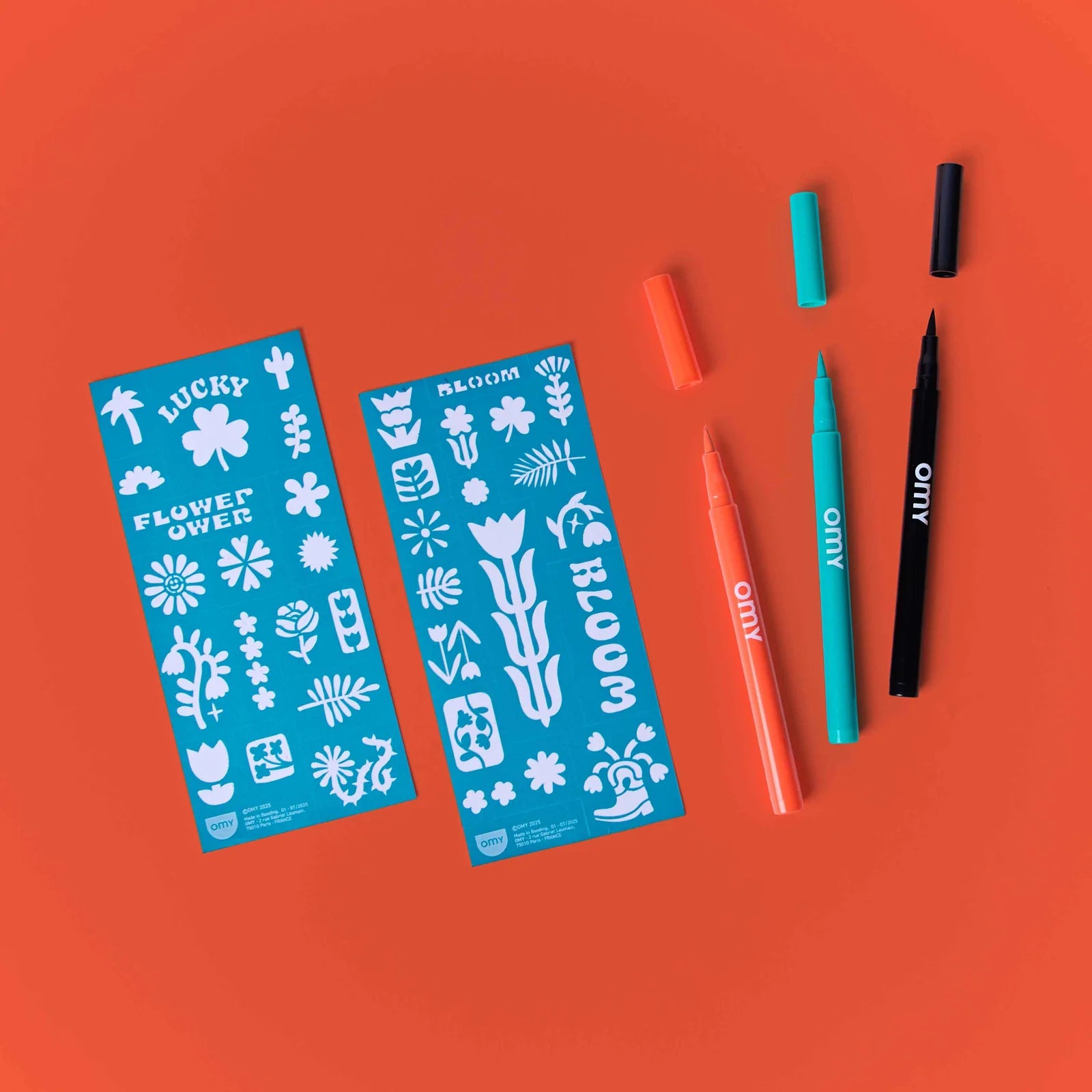 Flower Power - Tattoo Art Pen Set