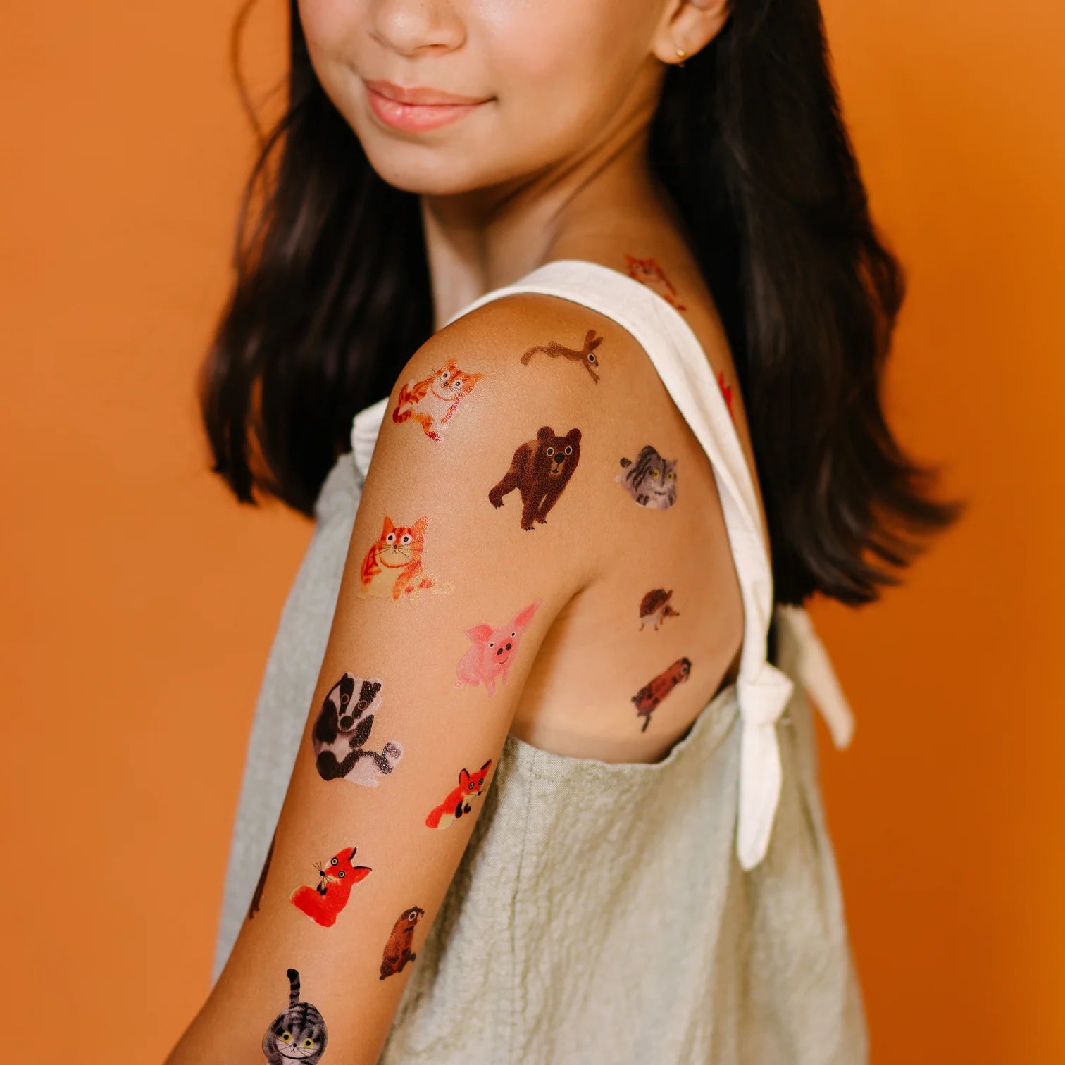 Furry Friends Tattoo Sheet by Tattly