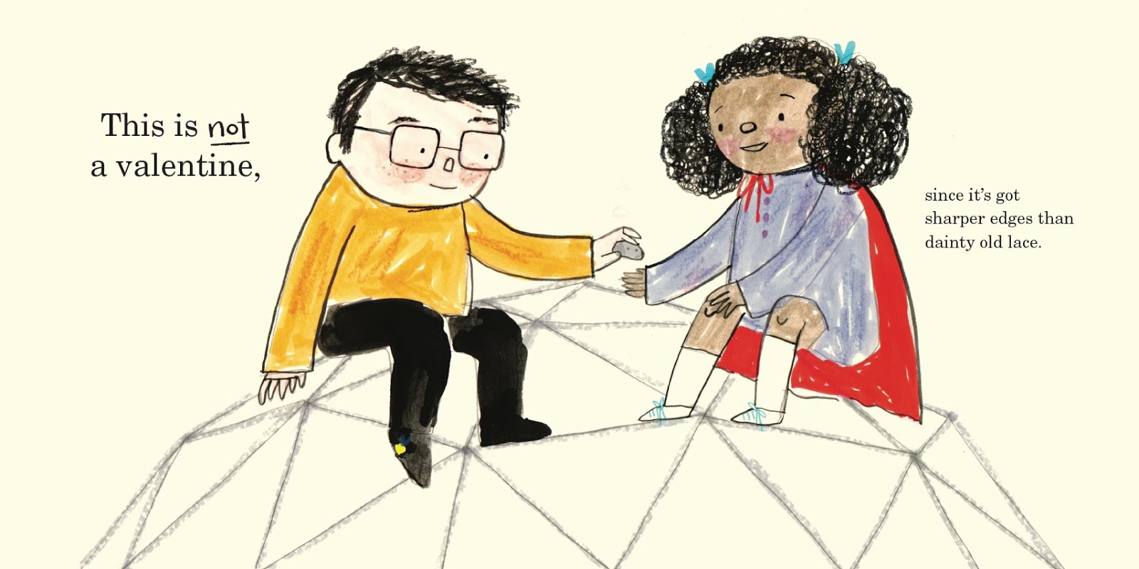 SALE This is NOT a Valentine Book by Carter Higgins &amp; Lucy Ruth Cummins