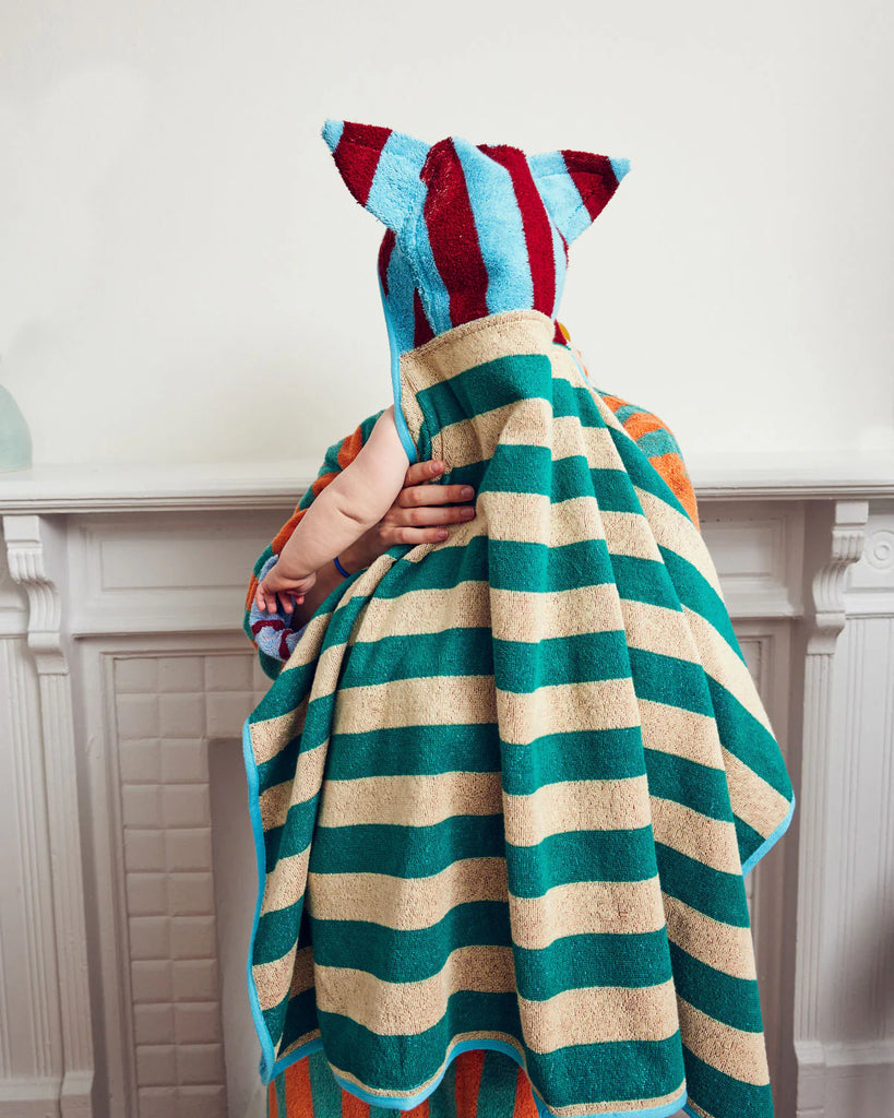 Baby Hooded Towel - Tile by Dusen Dusen