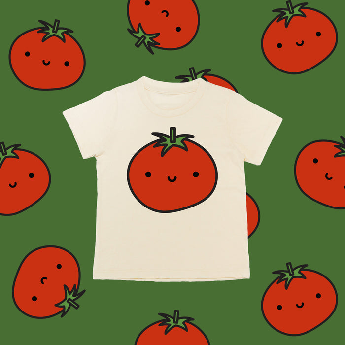 Tomato Baby + Kids + Adult Graphic Tee