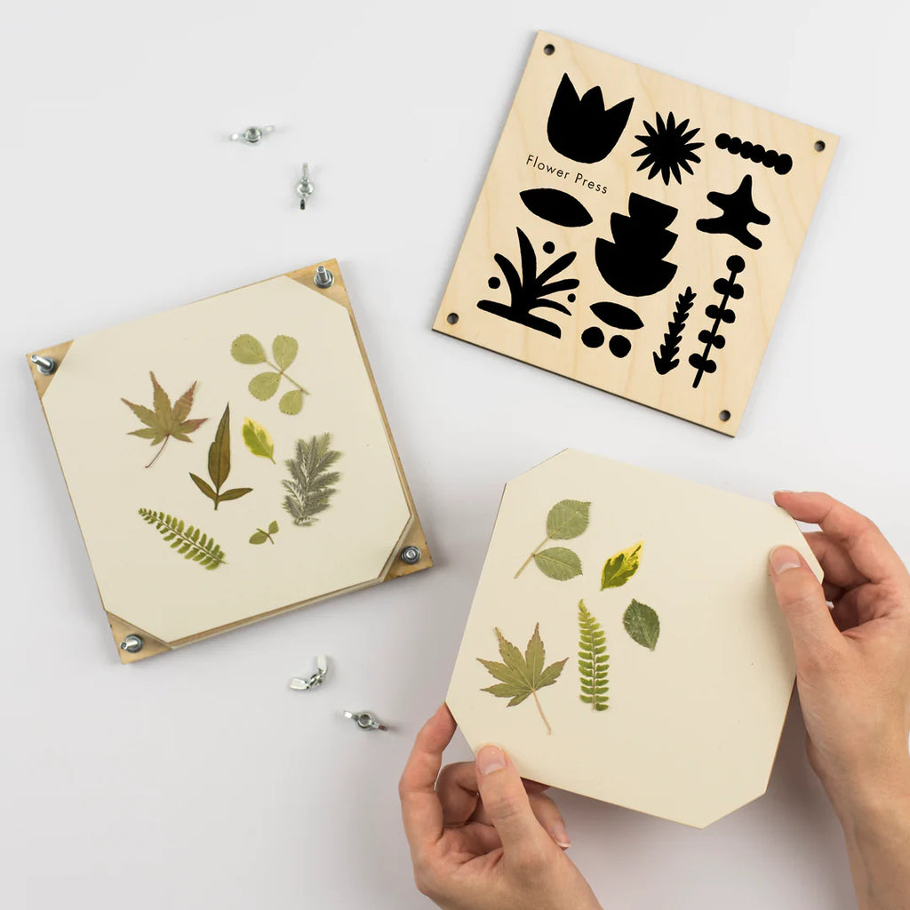Abstract Flower Press by Studio Wald
