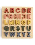 Wooden Alphabet Puzzel by Mushie