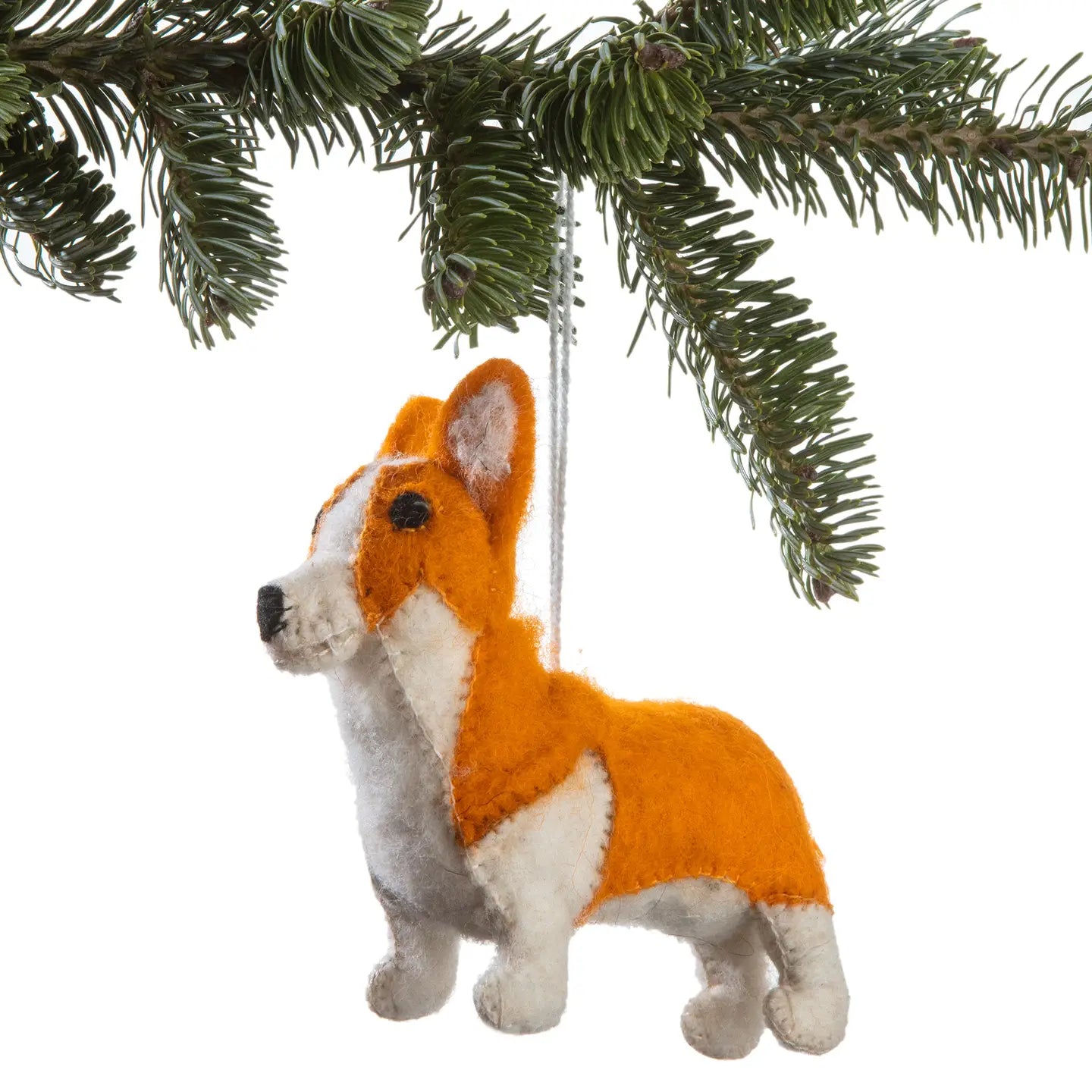 Corgi Ornament by Silk Road Bazaar