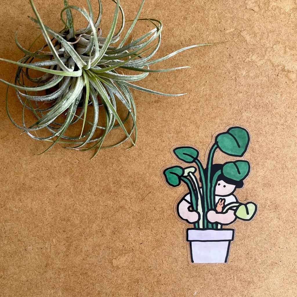 Hug Your Plants Sticker by oitama