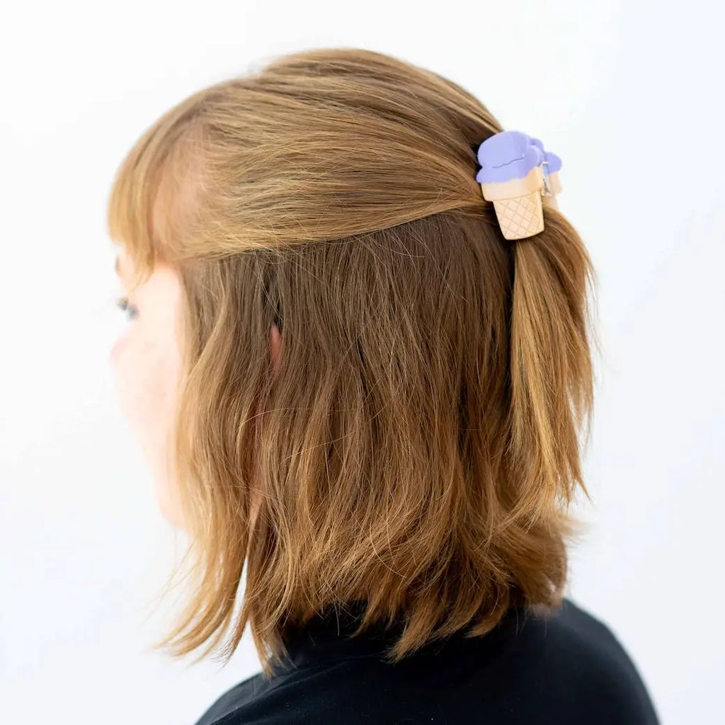 Mini Ice Cream Hair Claw by Jenny Lemons