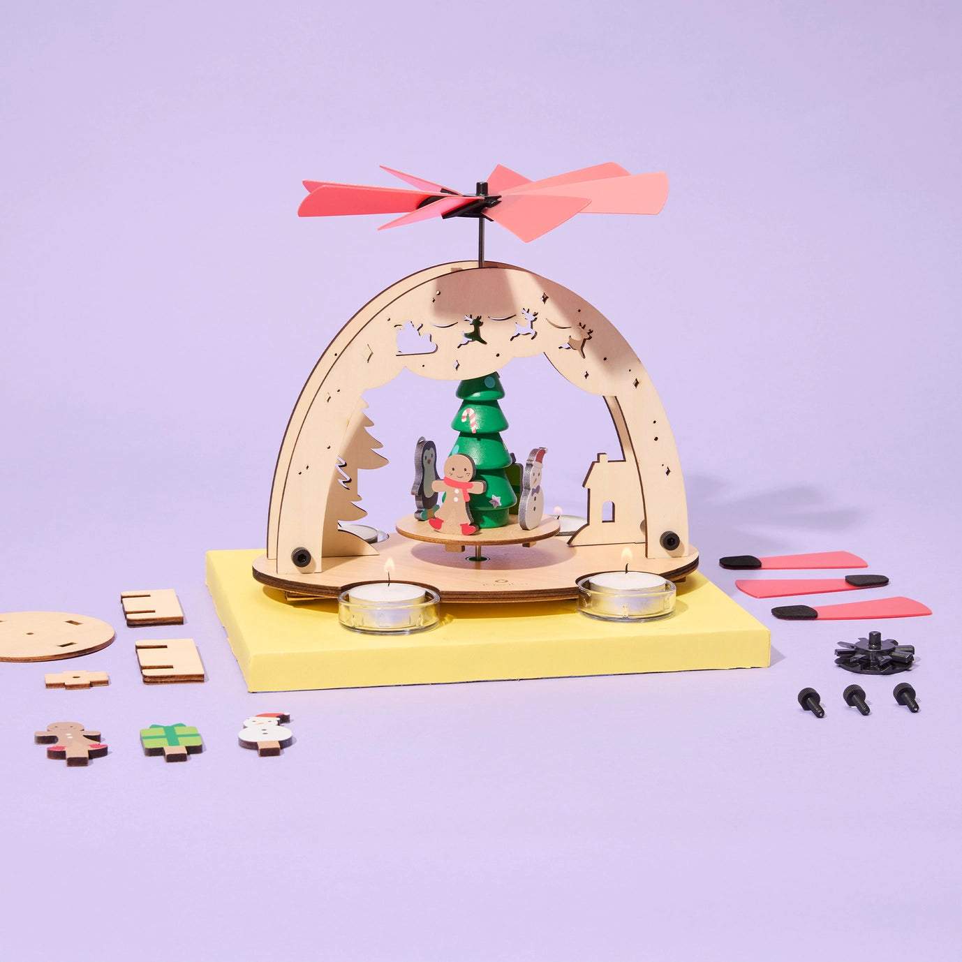 Christmas Candle Carousel Science Kit