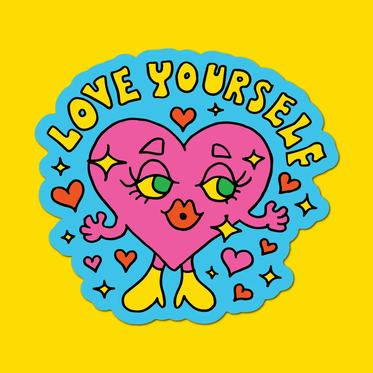Love Yourself Sticker