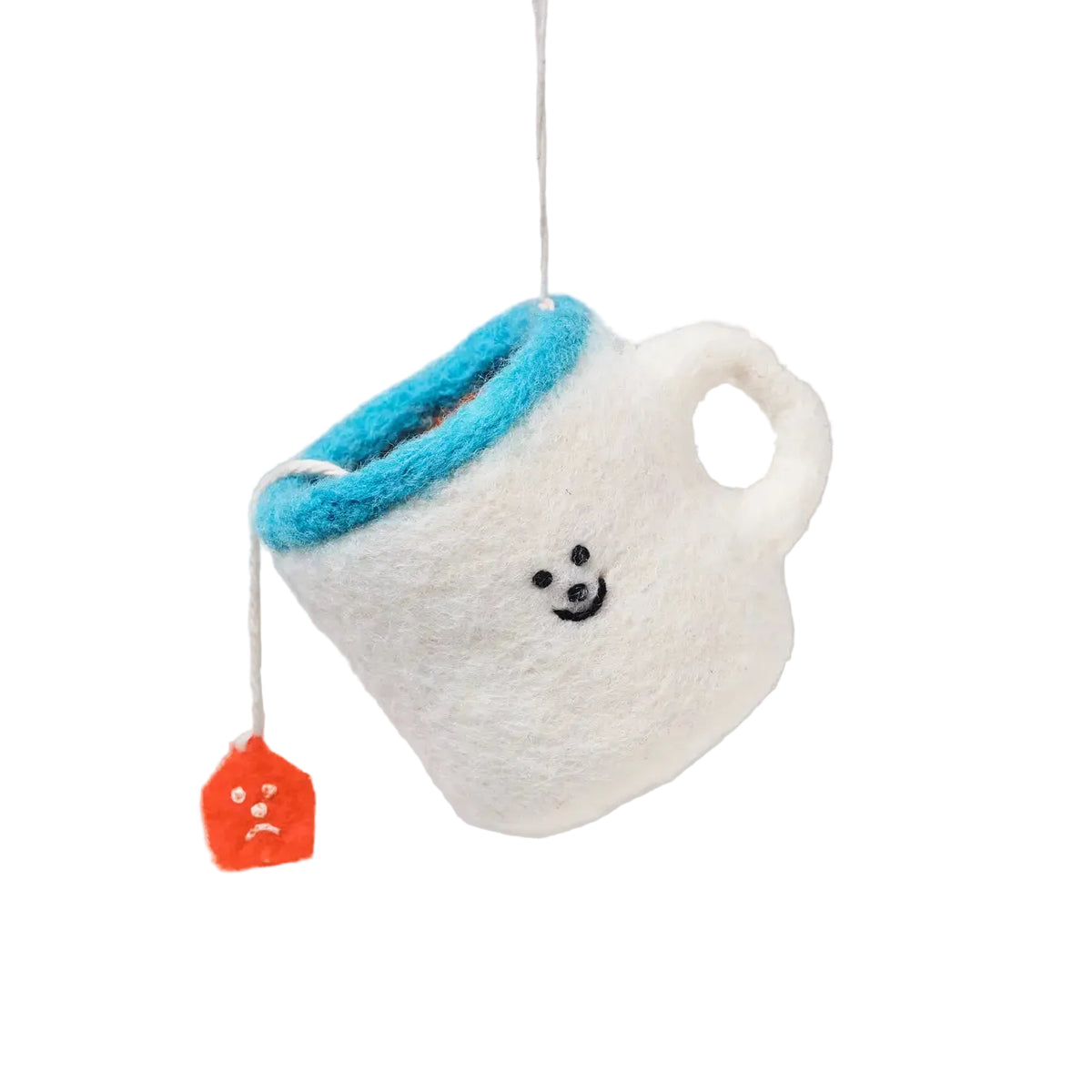 Cup of Tea Felt Ornament