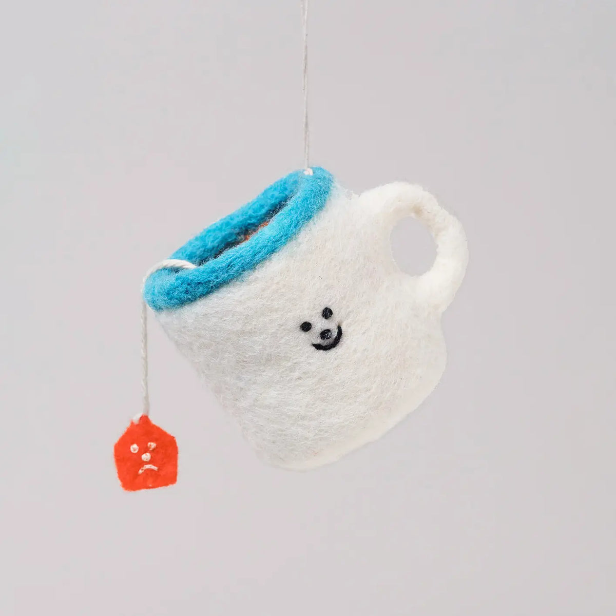 Cup of Tea Felt Ornament