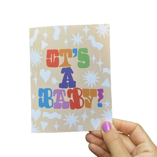 It's A Baby Card by Ash + Chess