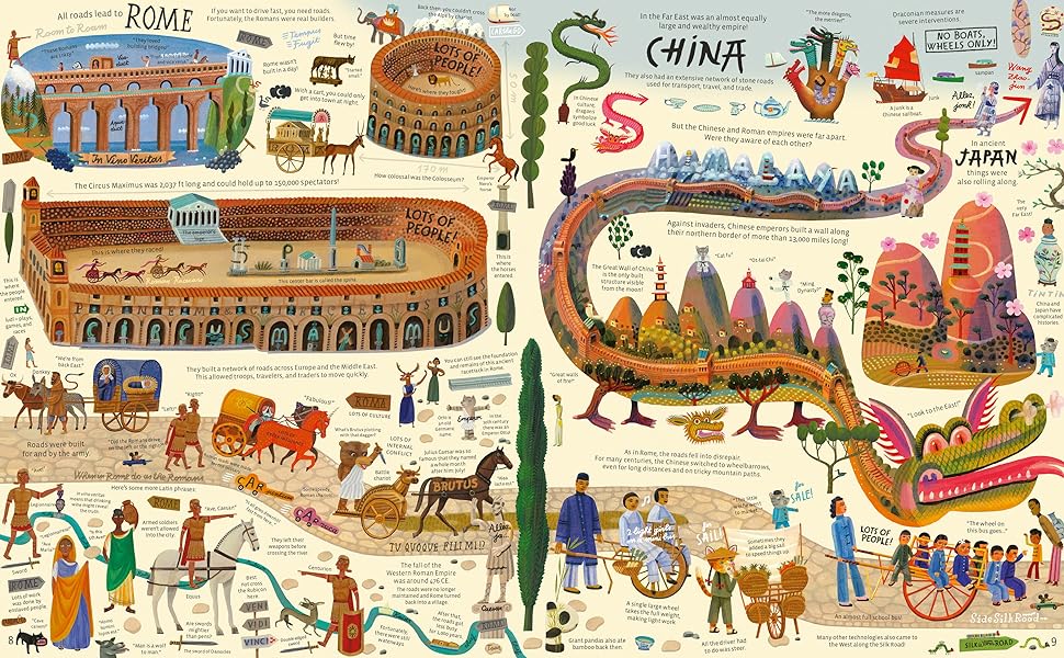 Wheels: The Big Fun Book of Vehicles by Tom Schamp