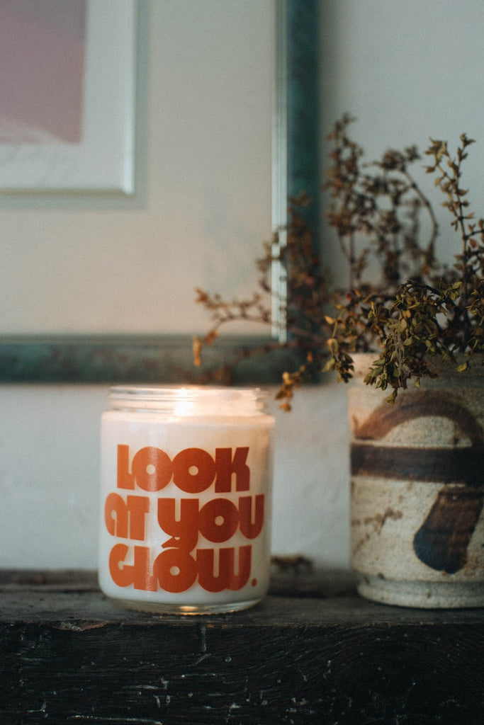 Look At You Glow No.1 - Sandalwood Candle by The Bee & The Fox