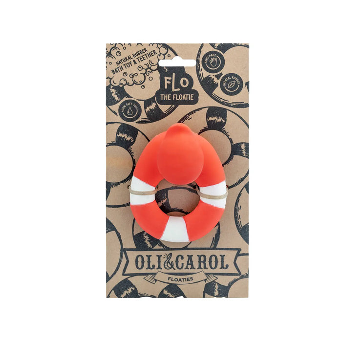 Red Floatie Duck Bath Toy by Oli & Carol