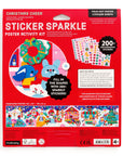 Christmas Cheer Sticker Sparkle Poster