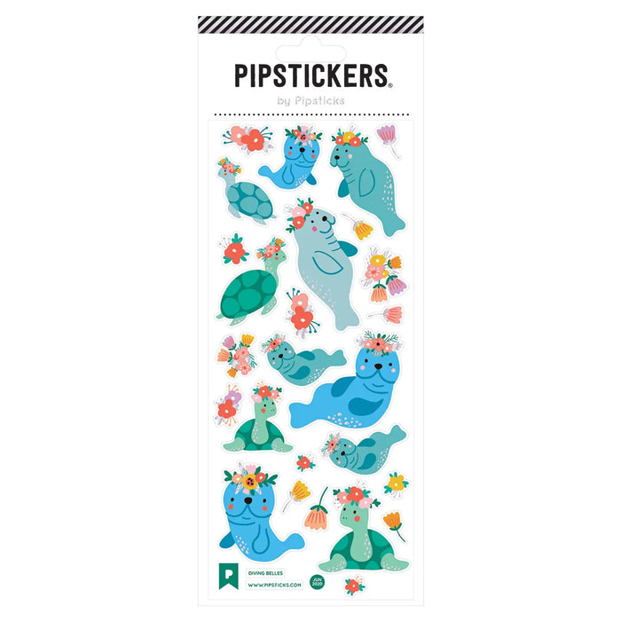 Diving Belles Stickers by Pipsticks
