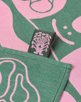 Mushrooms Woven Cotton Tea Towel