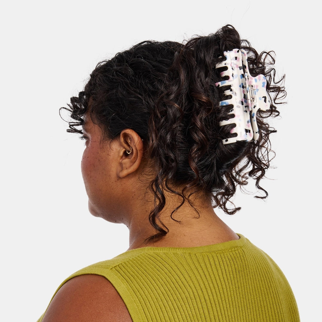 Jojo Hair Claw in Large Terrazzo by Chunks