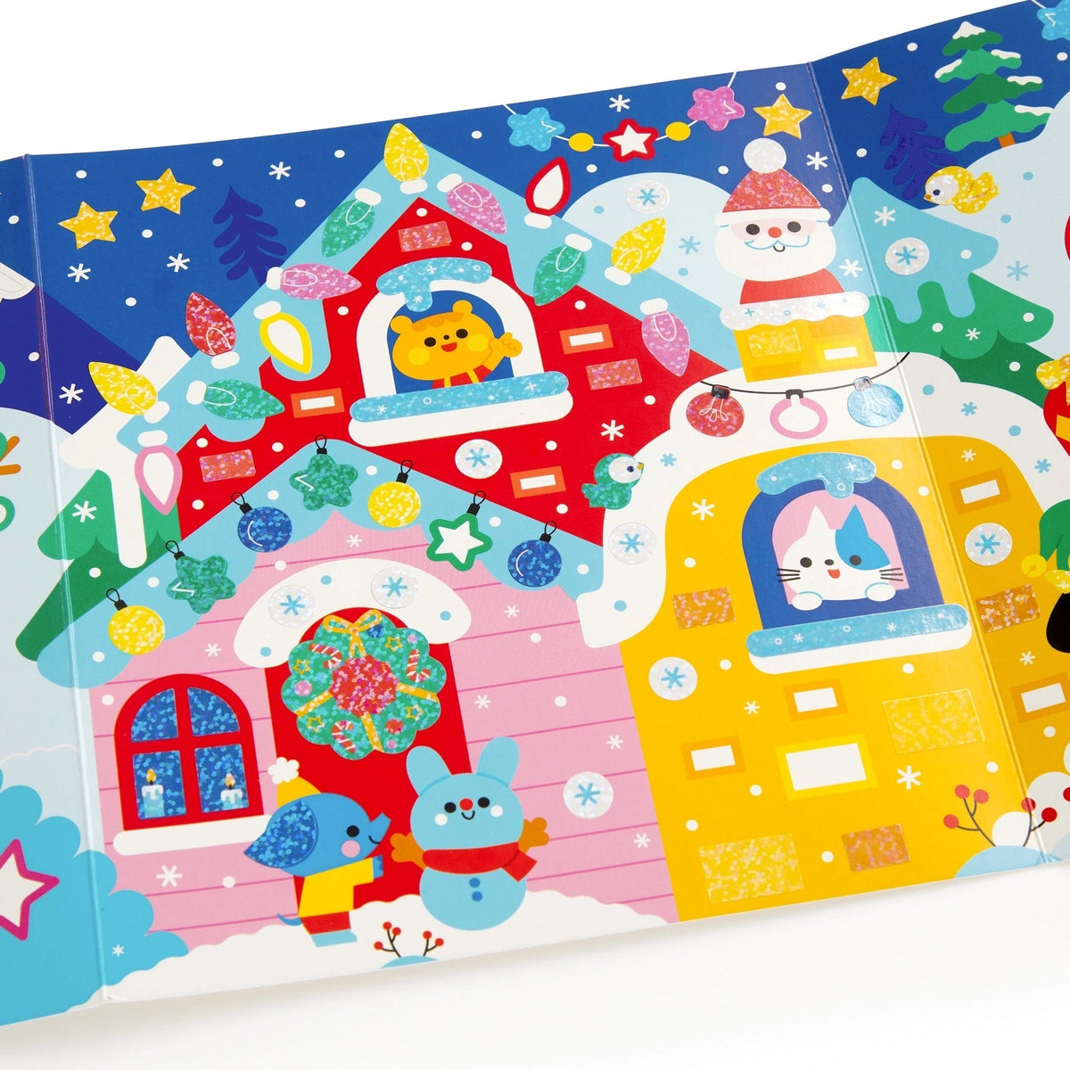 Christmas Cheer Sticker Sparkle Poster