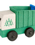 Green Dump Truck by Luke's Toy Factory