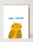 Tabby Purrthday Birthday Card