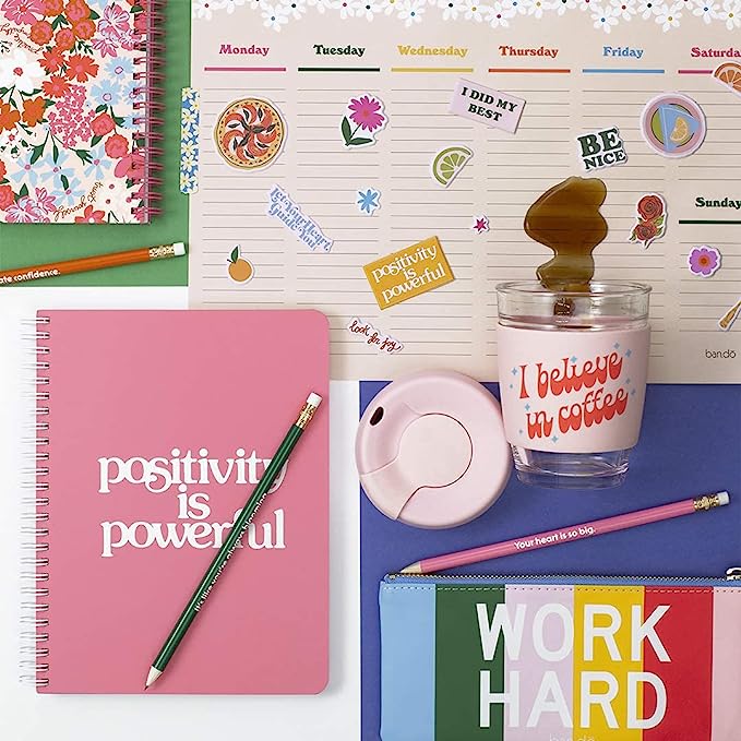 Week-to-Week Mega Desk Notepad - Daises by Ban.dō