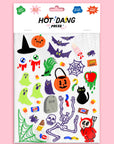 SALE All Hallows Sheet Set by Hot Dang Press