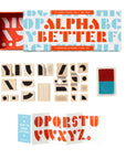 Alpha Better Stamp Set by Brass Monkey