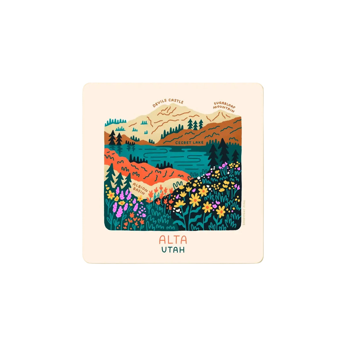 Alta Sticker