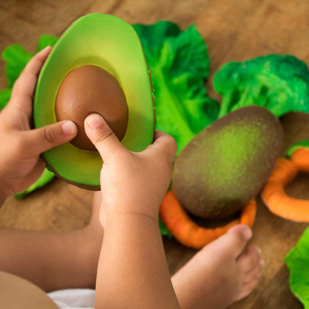 Arnold the Avocado Baby Teether by Oli and Carol