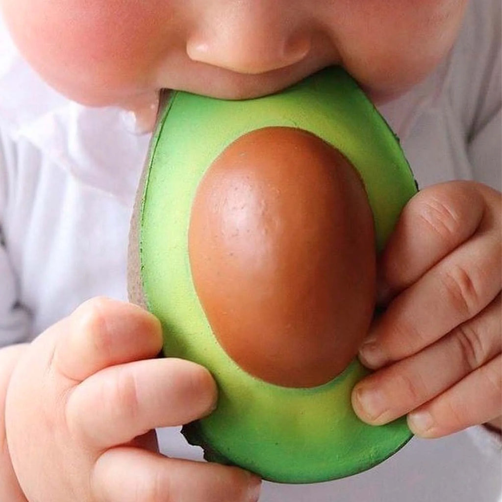 Arnold the Avocado Baby Teether by Oli and Carol