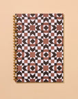 Autumn Quilt Letterpress Spiral Notebook by And Here We Are