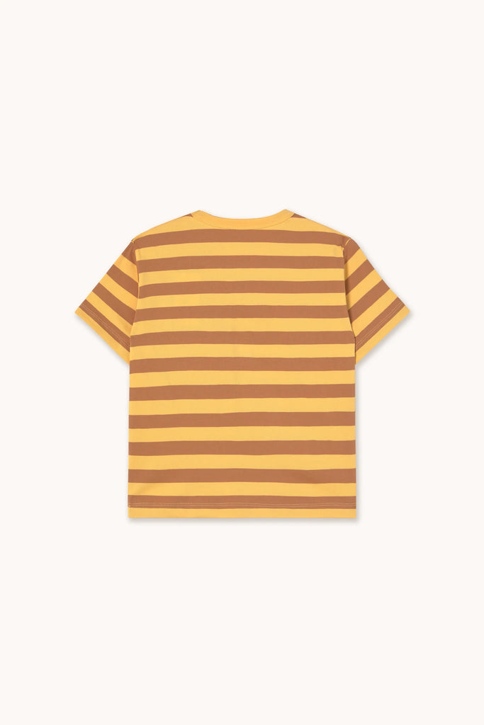 Stripes Tee - Soft Yellow by Tinycottons