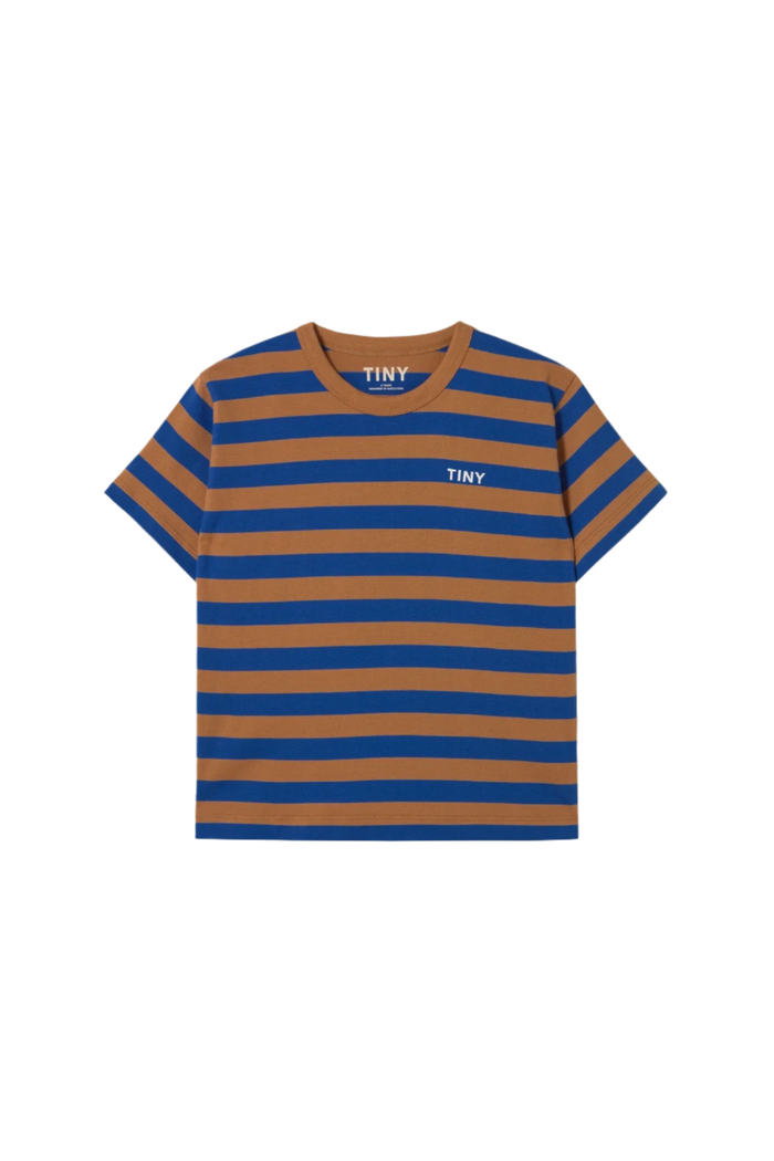 Stripes Tee - Dark Blue by Tinycottons