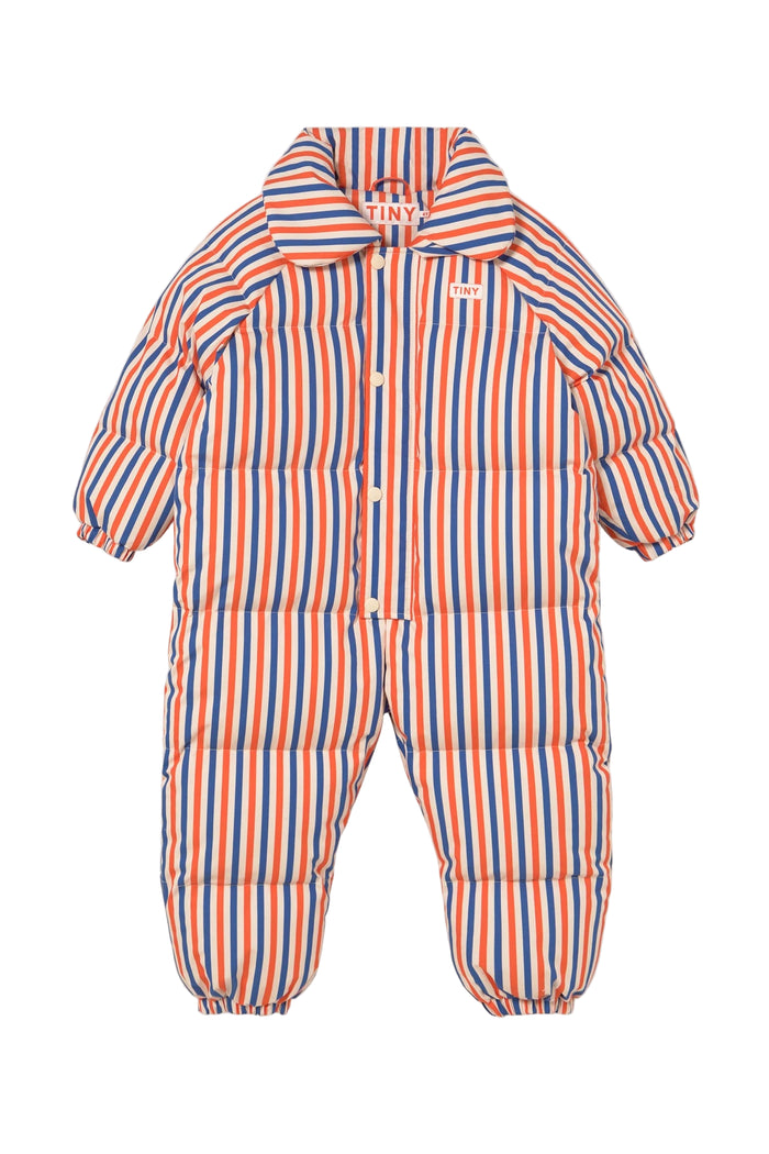 Stripes Padded Overall by Tinycottons