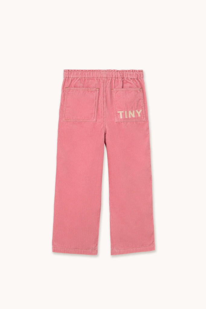Tiny Solid Woven Pants - Pink by Tinycottons