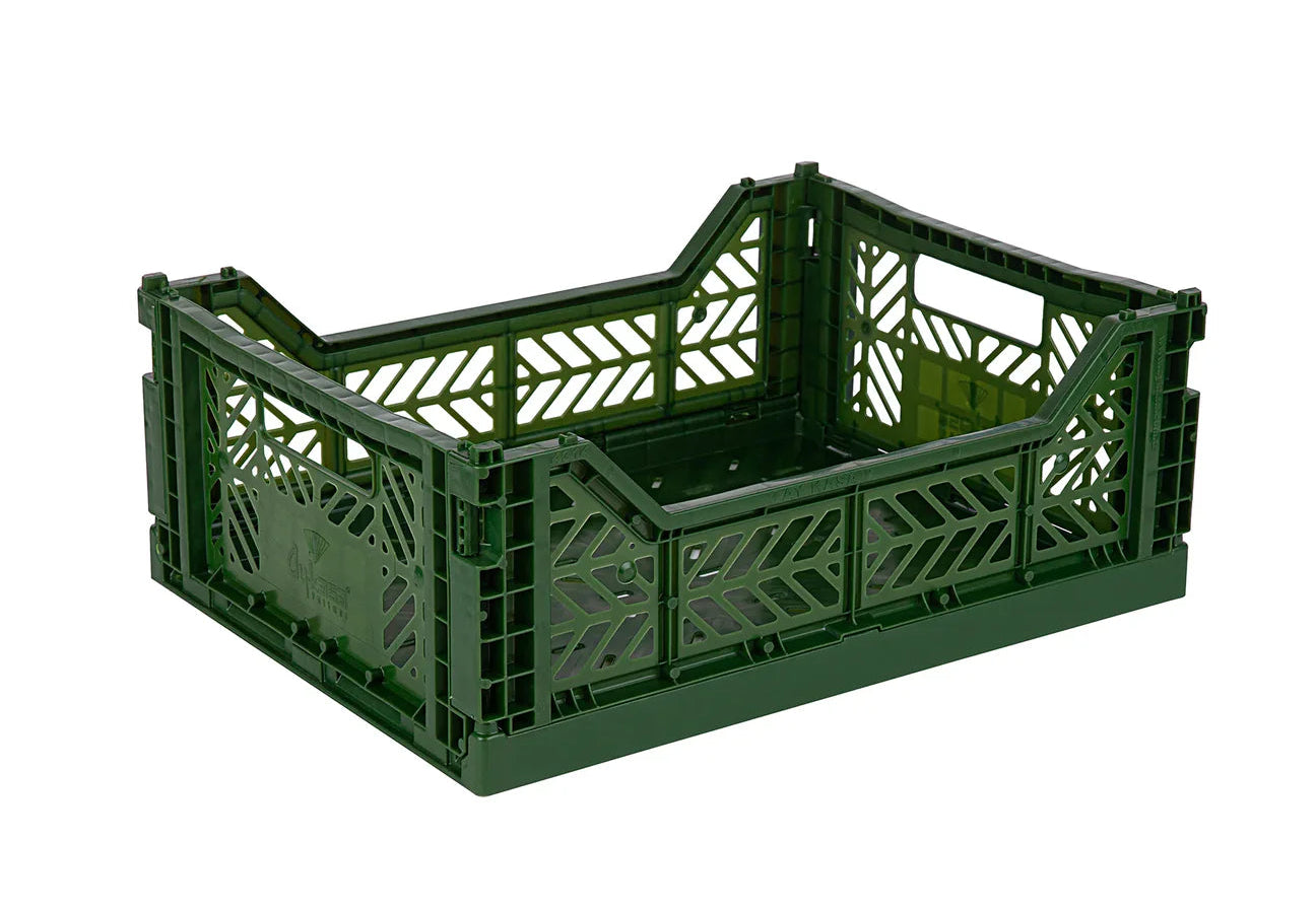 Medium Folding Crate (More Colors)