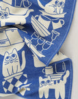 Kitchen Cats Woven Tea Towel