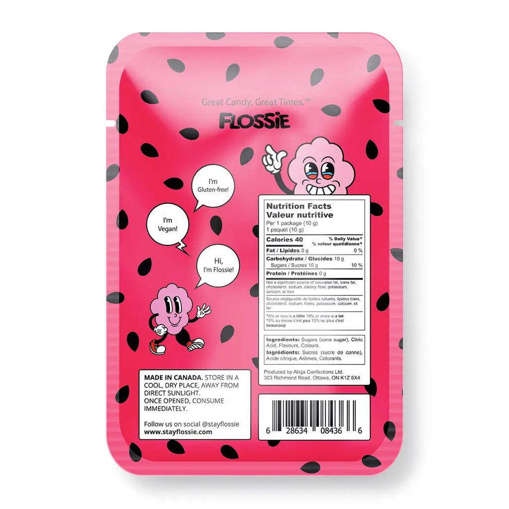 Sour Watermelon Cotton Candy by Flossie Mochi Kids