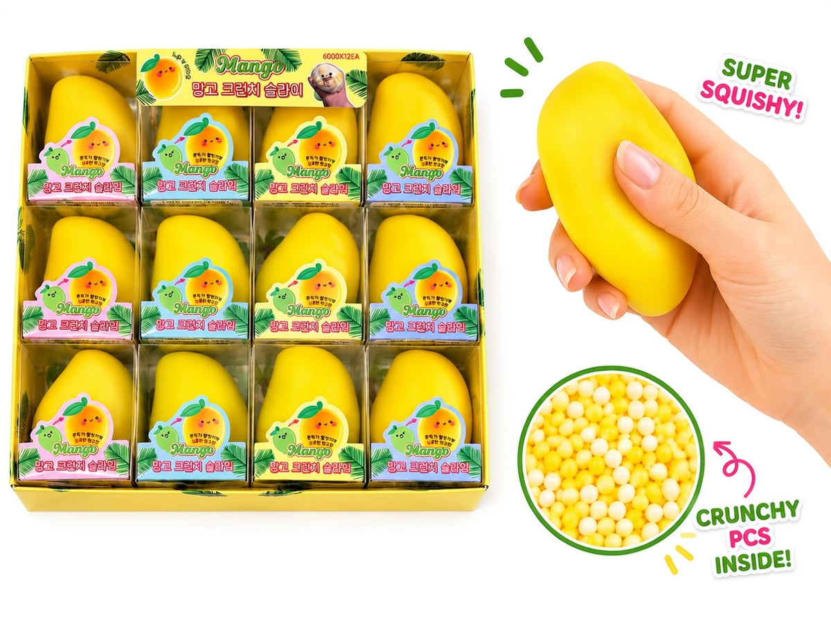 Crunchy Color Changing Mango Squishy