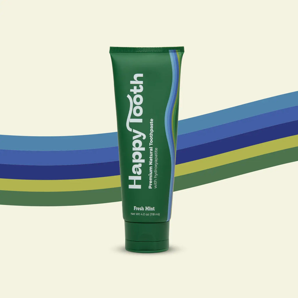 Premium Natural Toothpaste - Fresh Mint by Happy Tooth – Mochi Kids