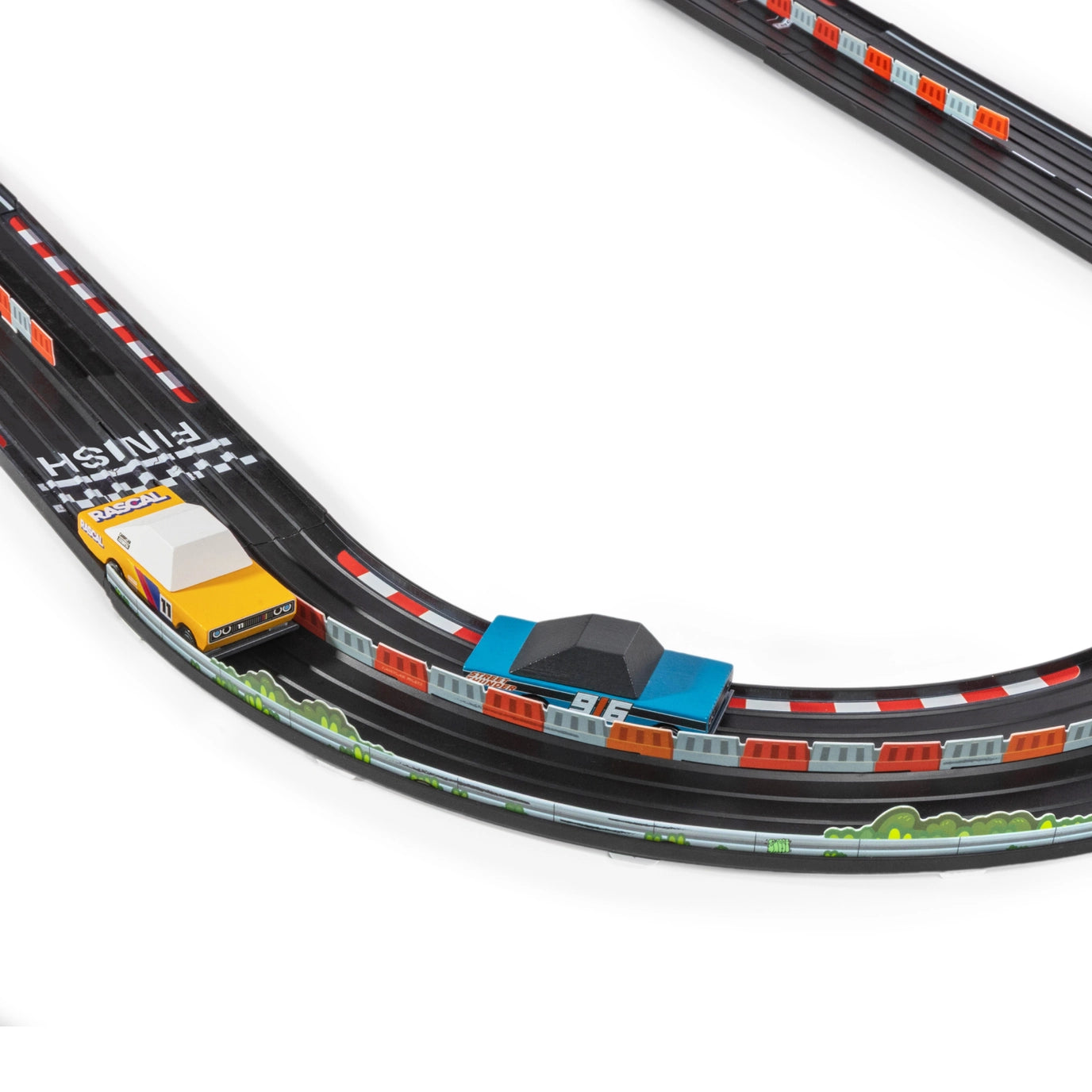 Oval Candycar Roadworks Playset