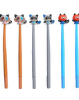 Raccoon Wiggle Gel Pen by BCmini