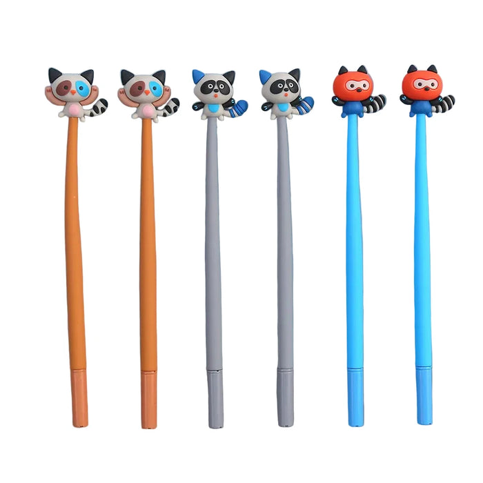 Raccoon Wiggle Gel Pen by BCmini