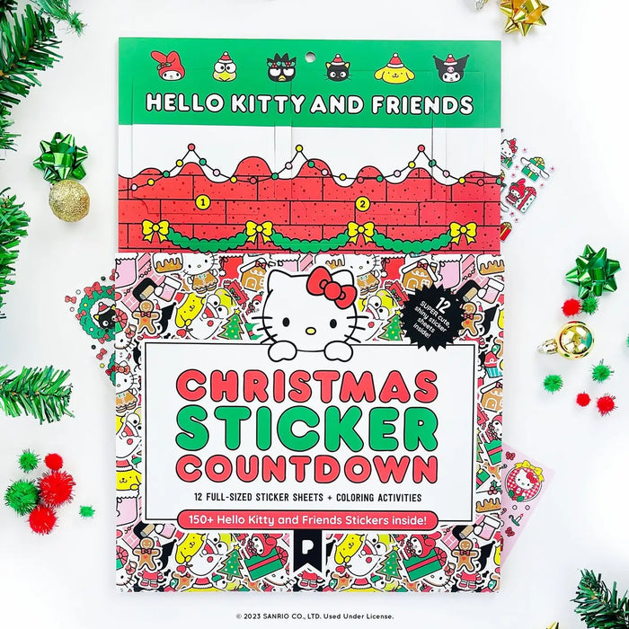 Hello Kitty and Friends Christmas Sticker Advent by Pipsticks