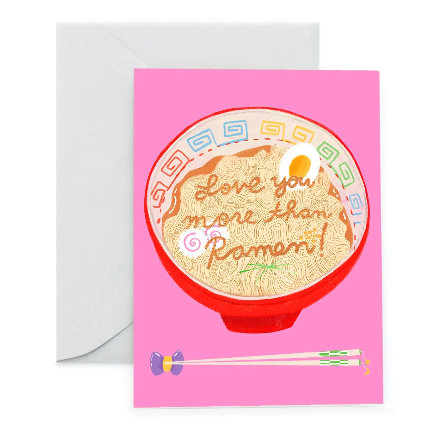 Ramen Love Card by Carolyn Suzuki