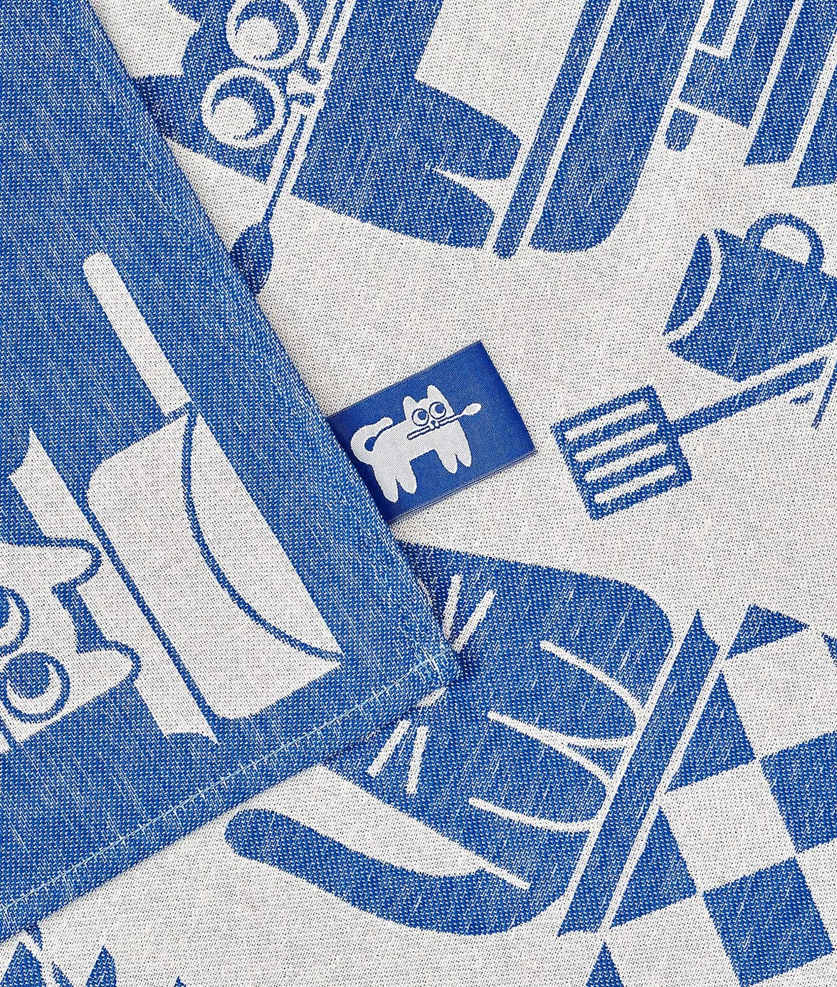 Kitchen Cats Woven Tea Towel