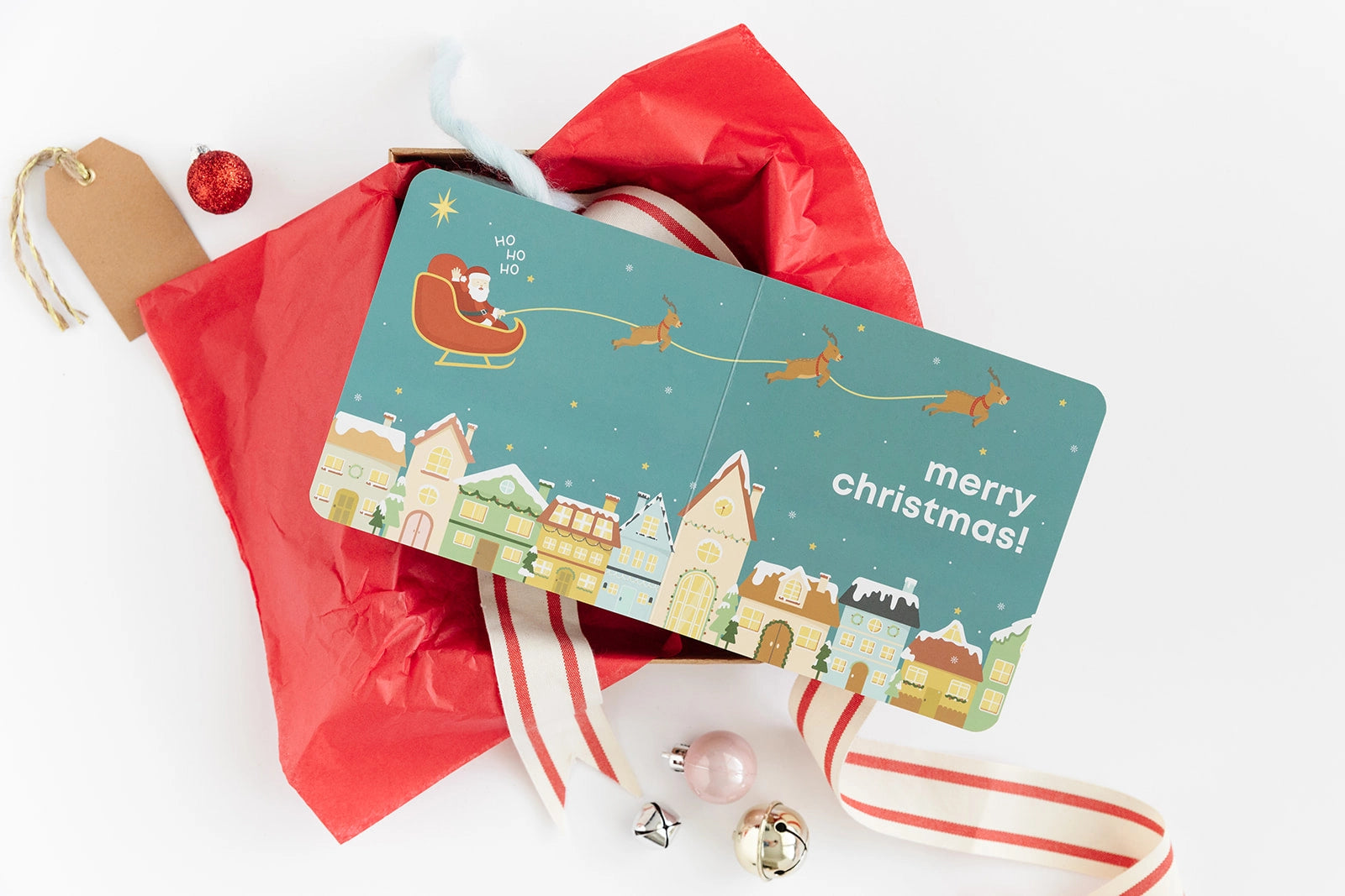 SALE Christmas Baby Board Book by Danielle Wilson